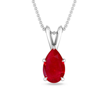 White Gold - Ruby