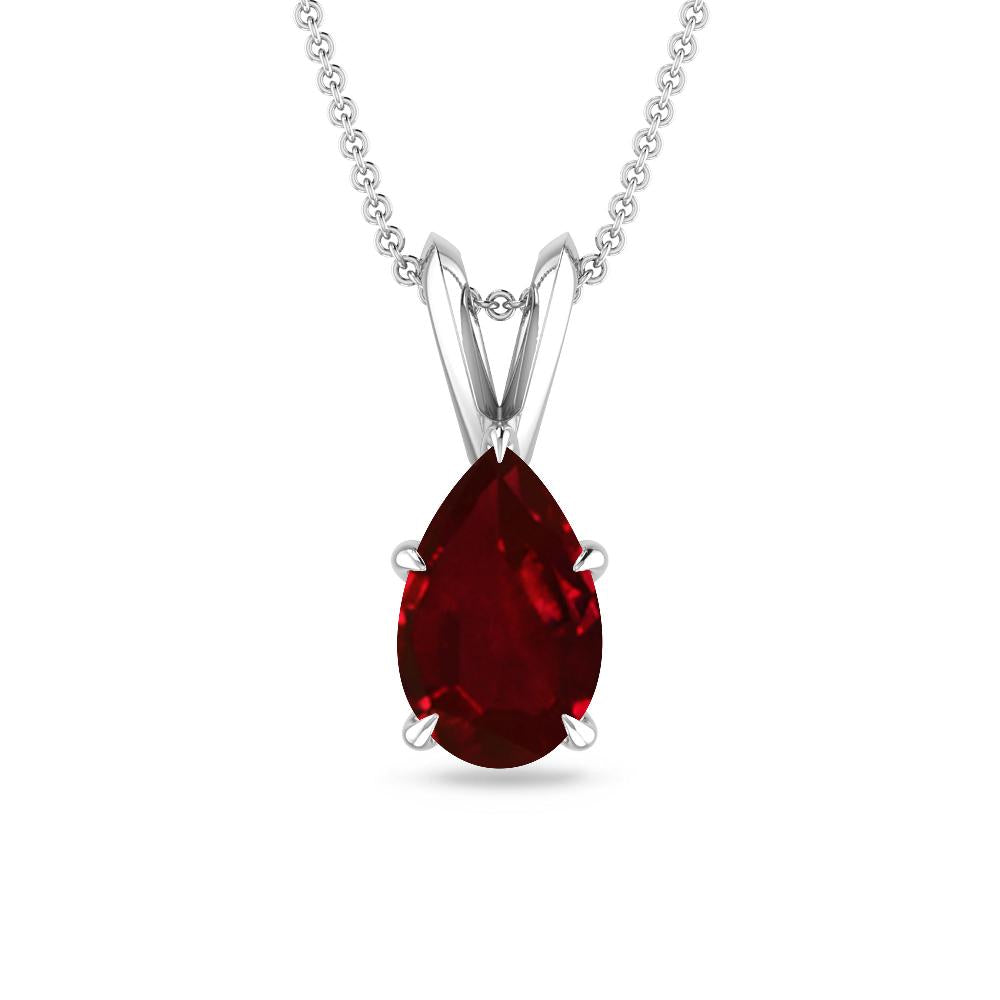 White Gold - Ruby