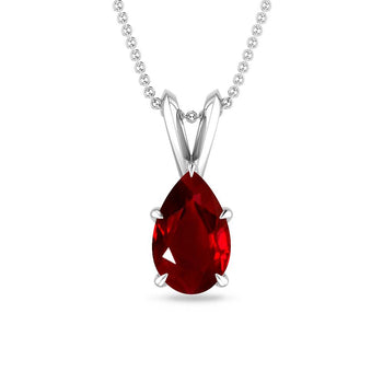 White Gold - Ruby