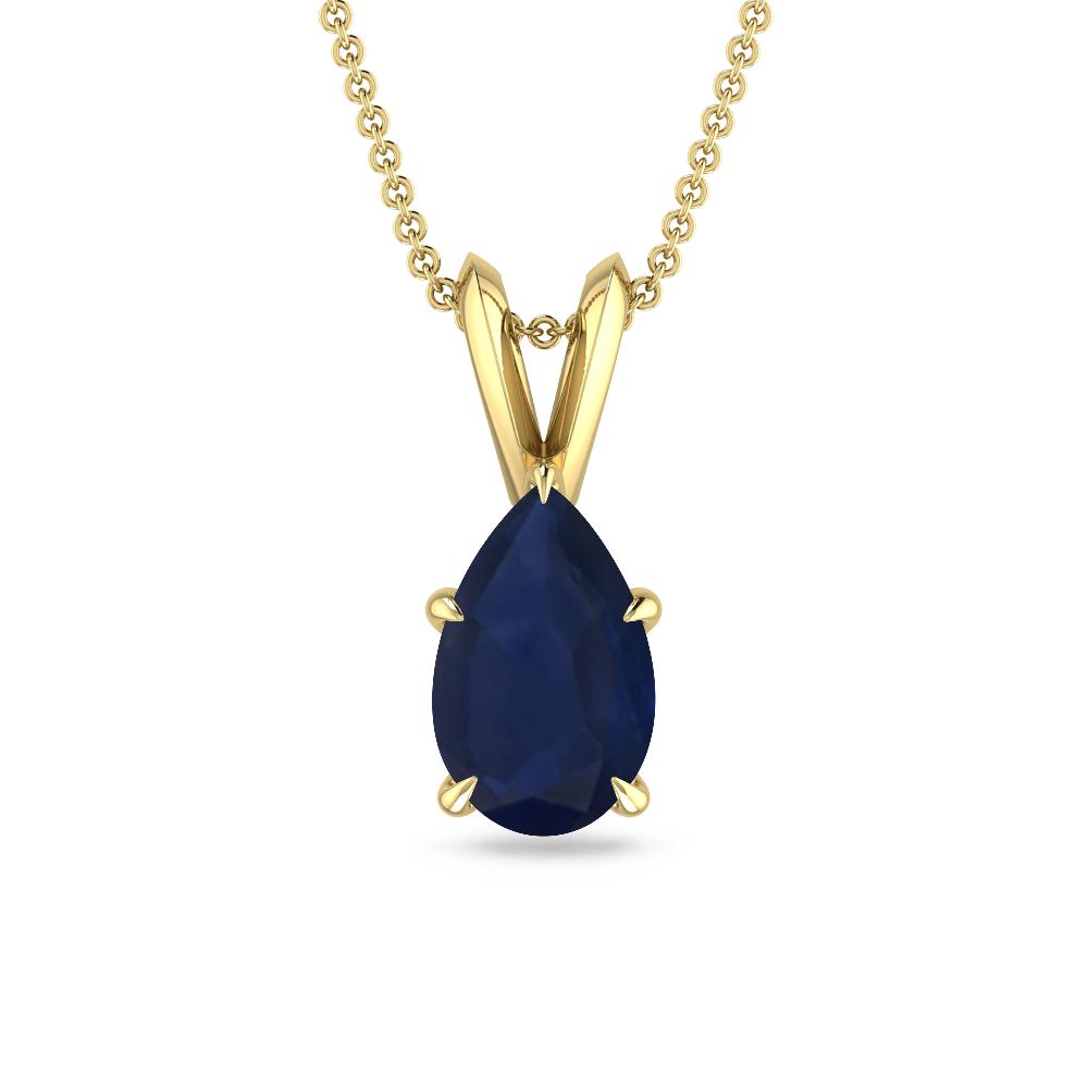 Yellow Gold - Sapphire