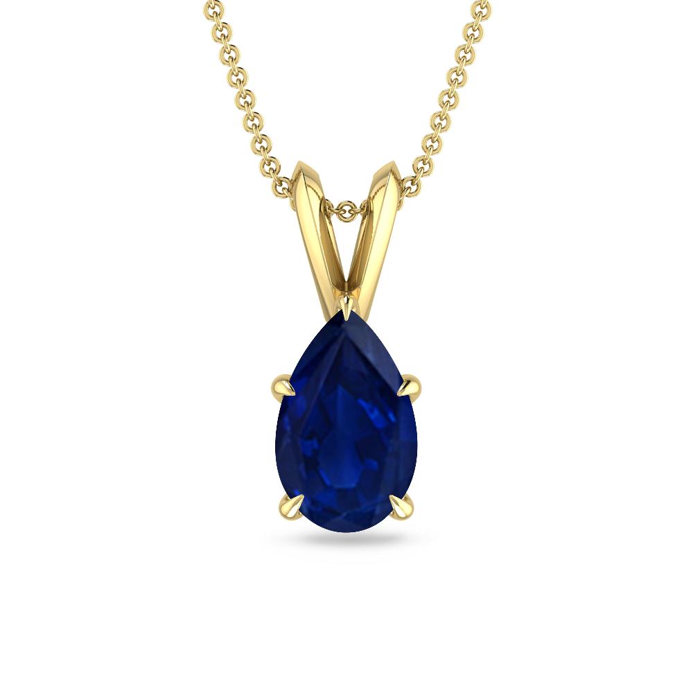 Yellow Gold - Sapphire