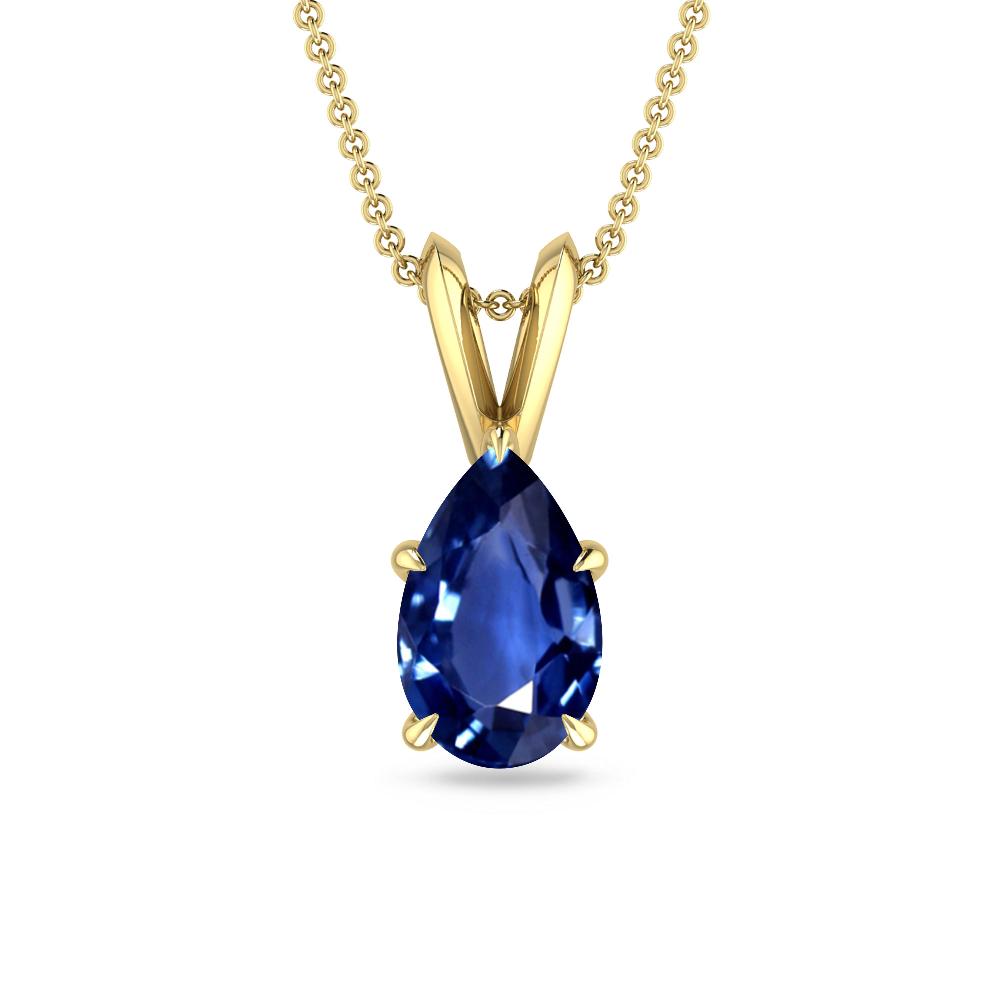 Yellow Gold - Sapphire