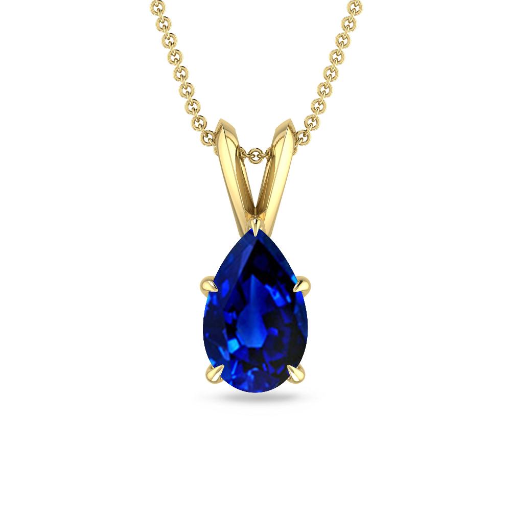 Yellow Gold - Sapphire