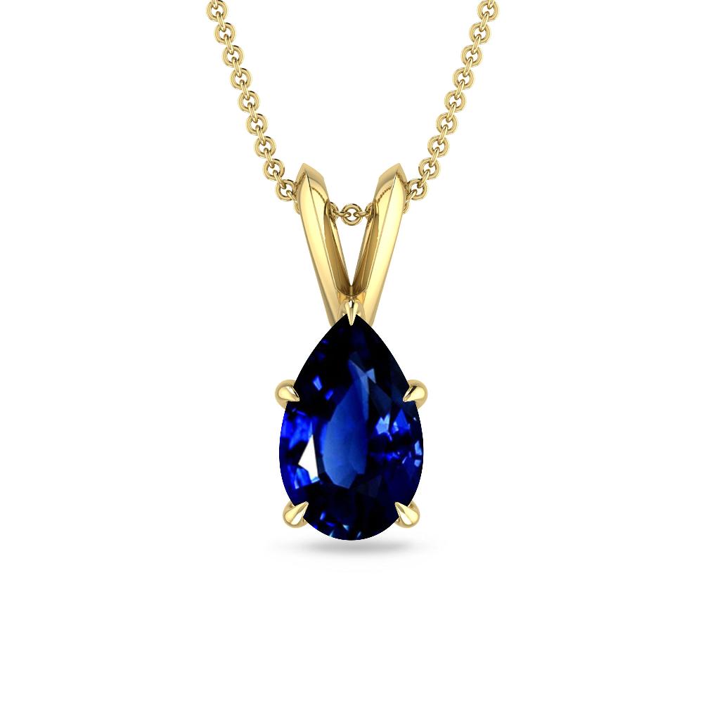 Yellow Gold - Sapphire