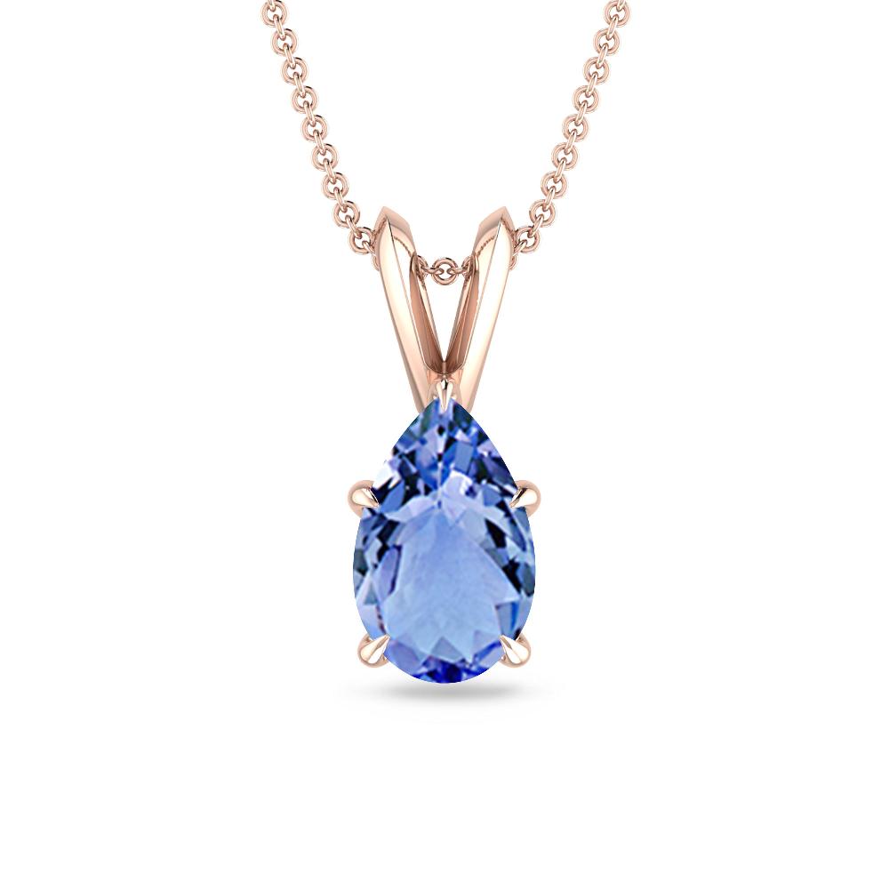 Rose Gold - Tanzanite