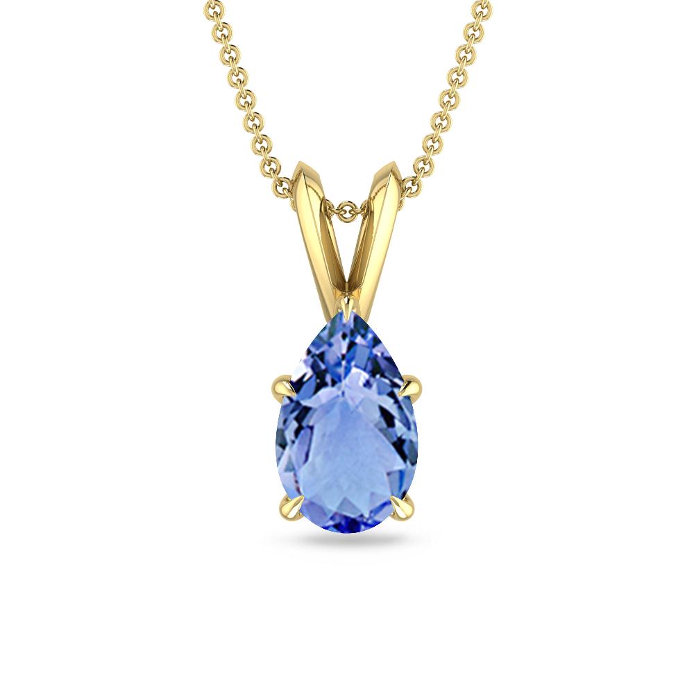 Yellow Gold - Tanzanite