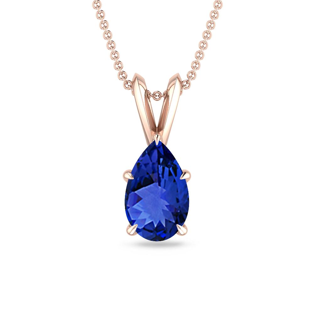 Rose Gold - Tanzanite