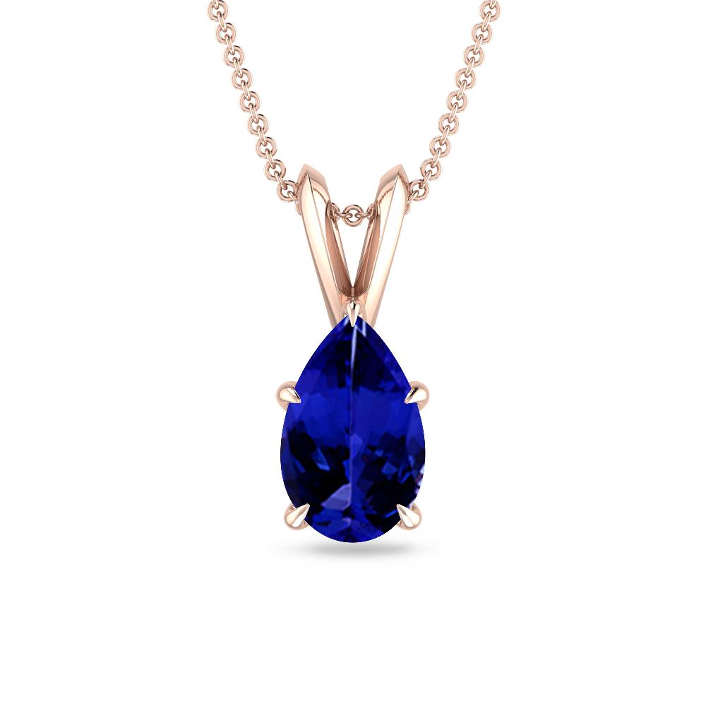 Rose Gold - Tanzanite