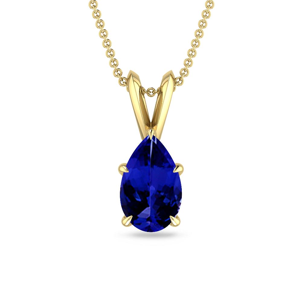 Yellow Gold - Tanzanite