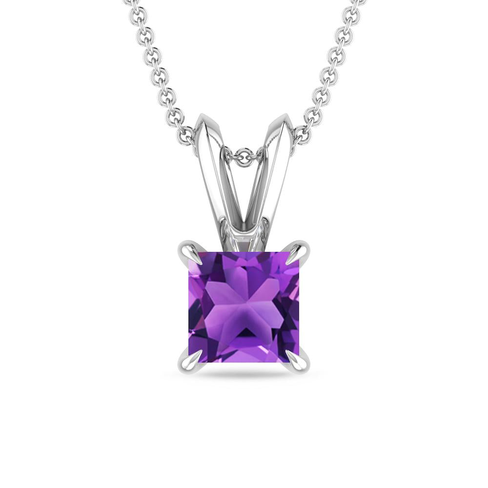 White Gold - Amethyst