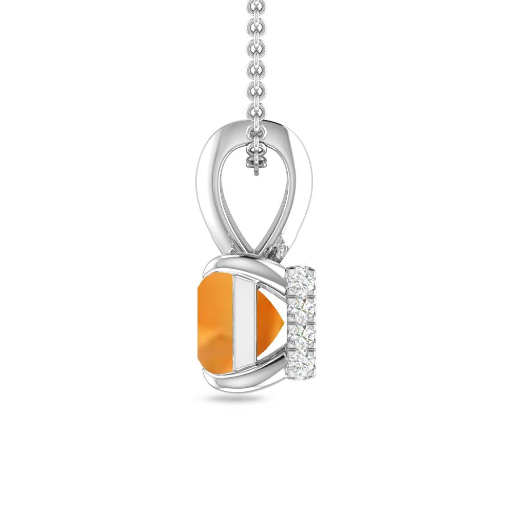 White Gold - Citrine