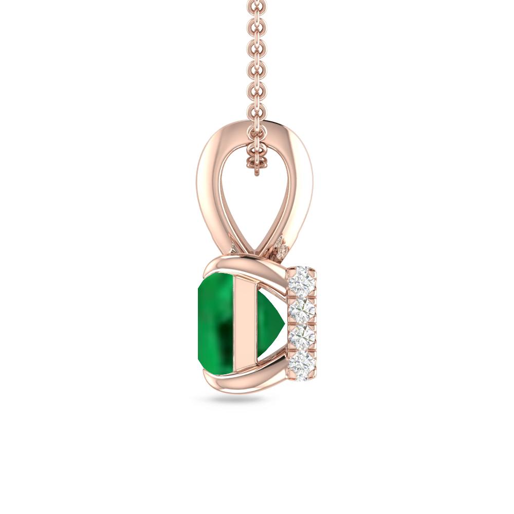 Rose Gold - Emerald