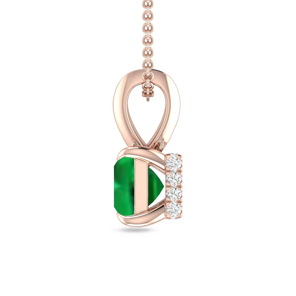 Rose Gold - Emerald