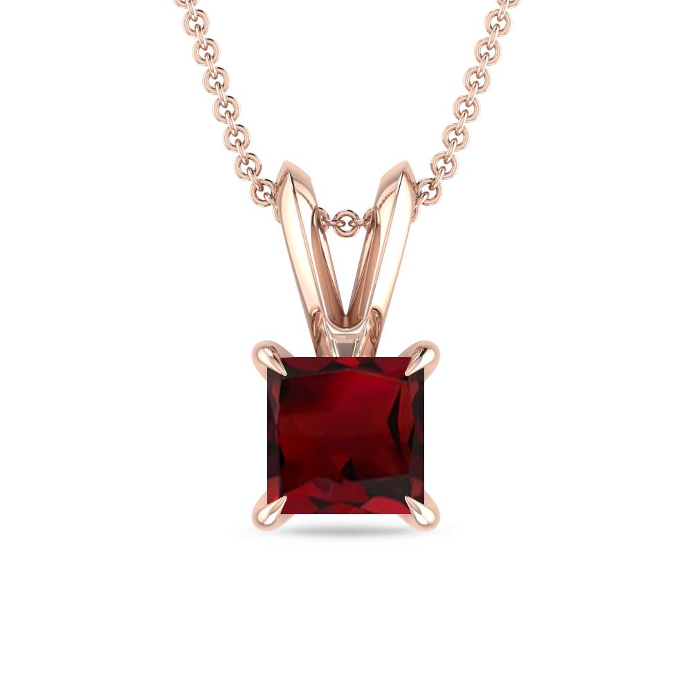 Rose Gold - Garnet