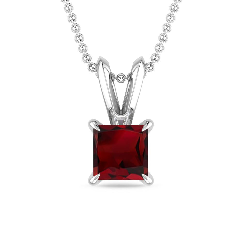 White Gold - Garnet