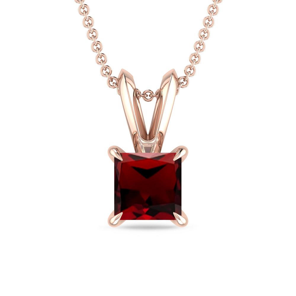 Rose Gold - Garnet