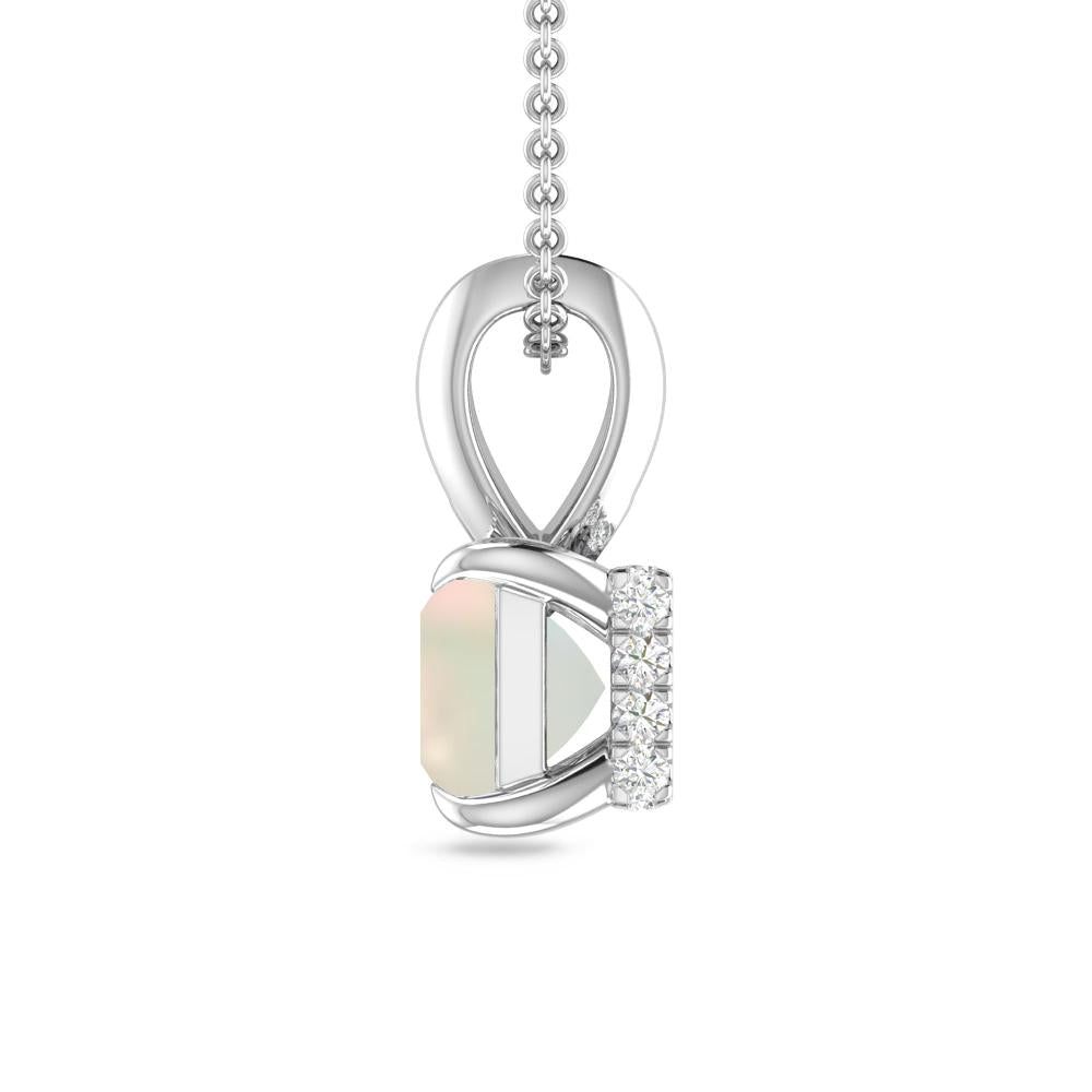 White Gold - Opal