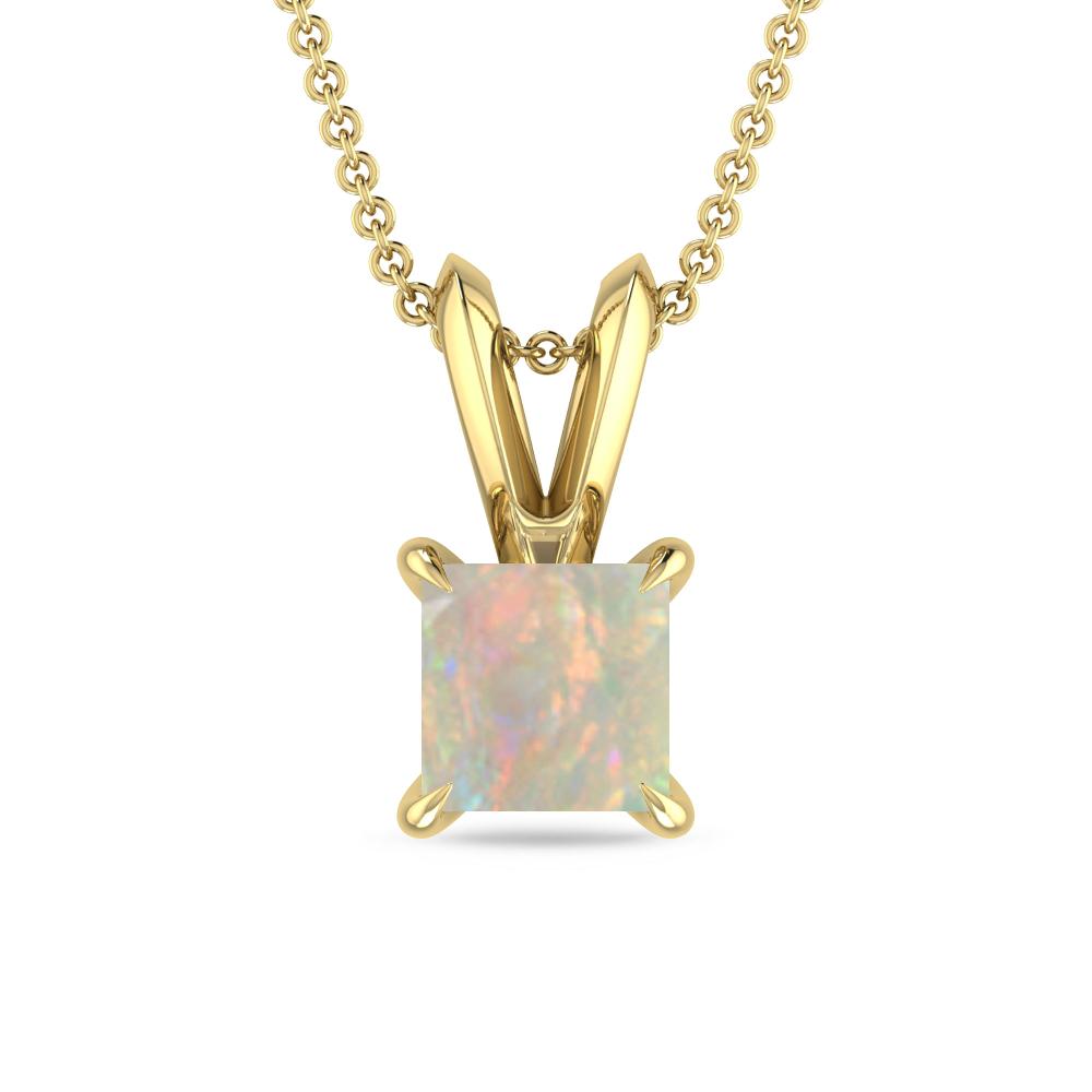 Yellow Gold - Opal