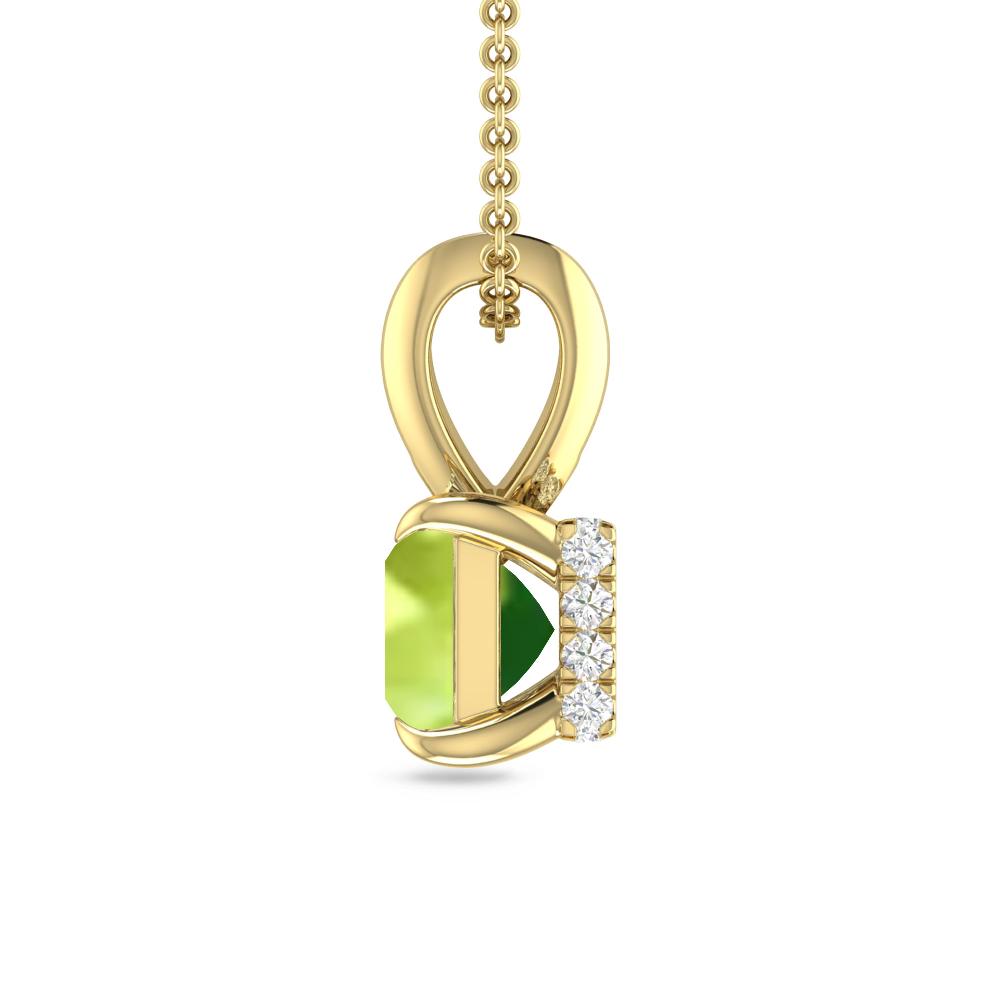 Yellow Gold - Peridot