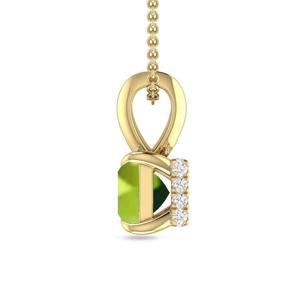 Yellow Gold - Peridot