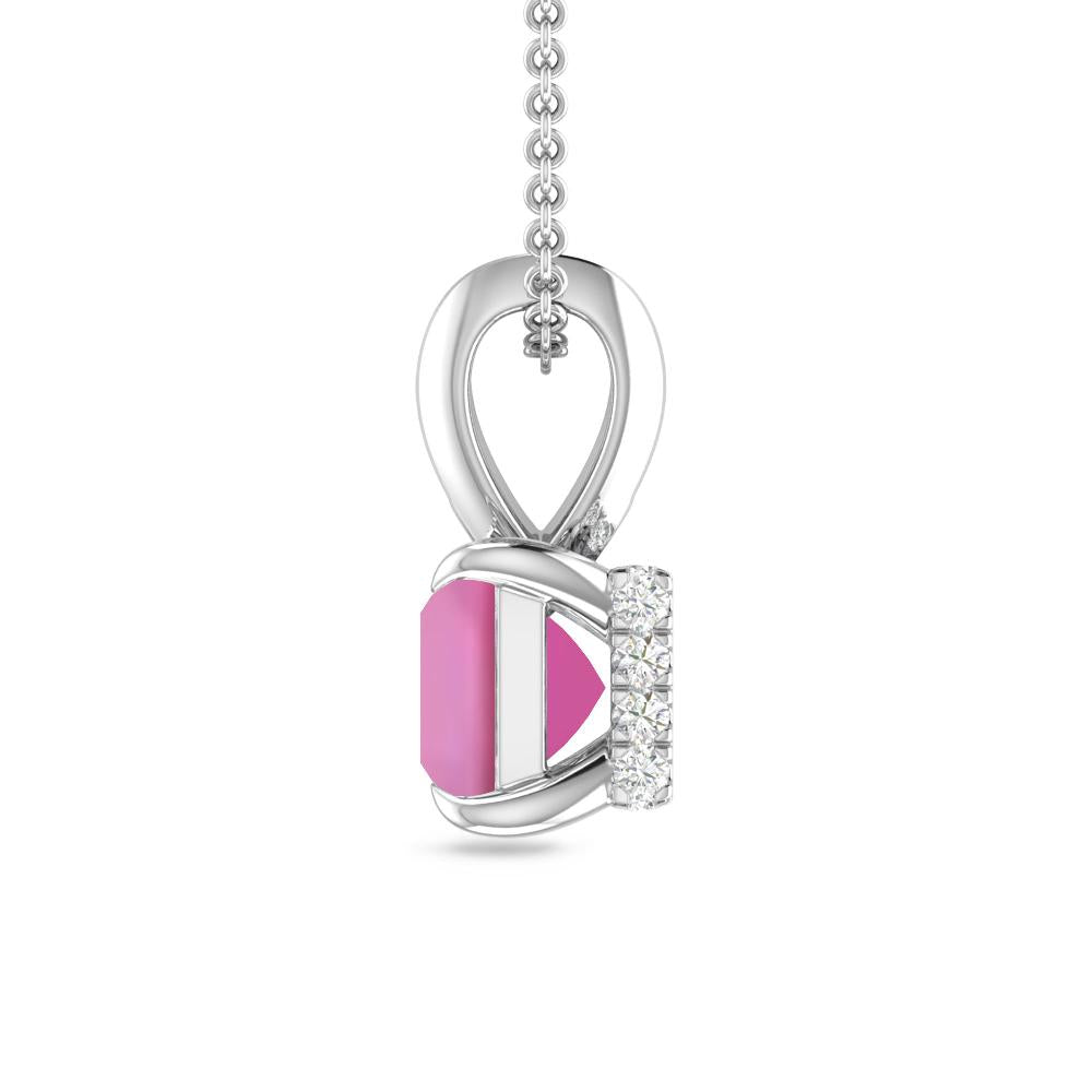 White Gold - Pink Tourmaline