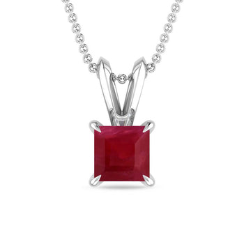 White Gold - Ruby