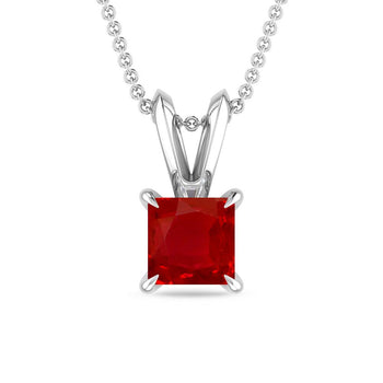 White Gold - Ruby