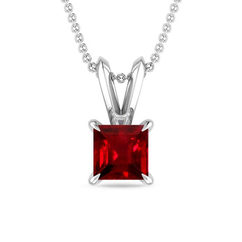 White Gold - Ruby