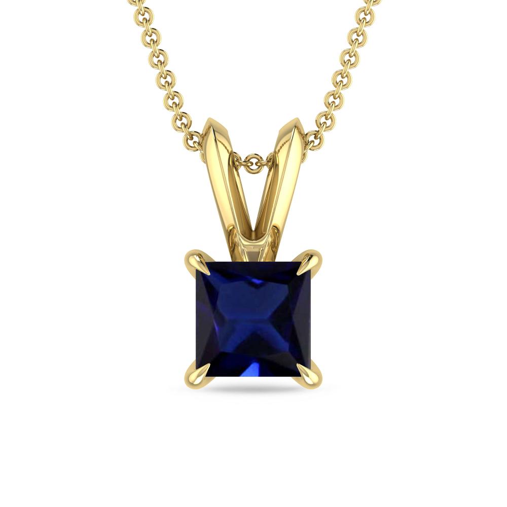 Yellow Gold - Sapphire