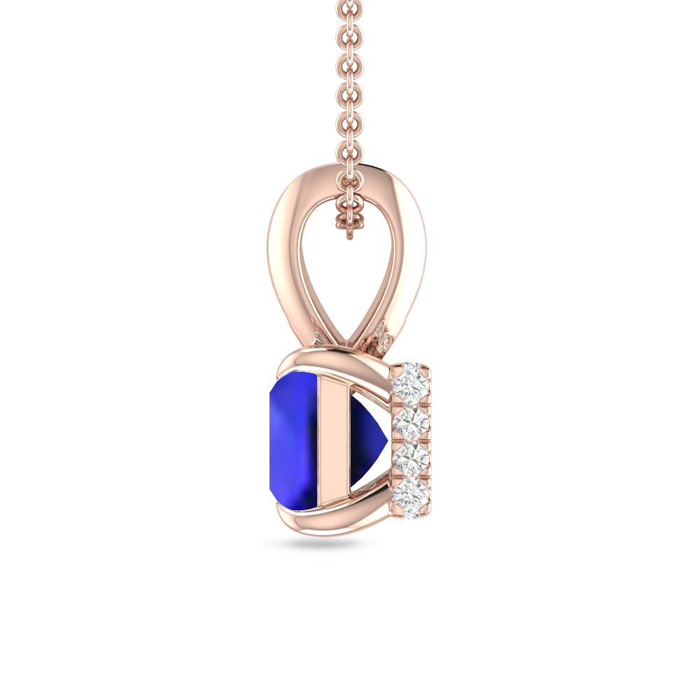 Rose Gold - Tanzanite