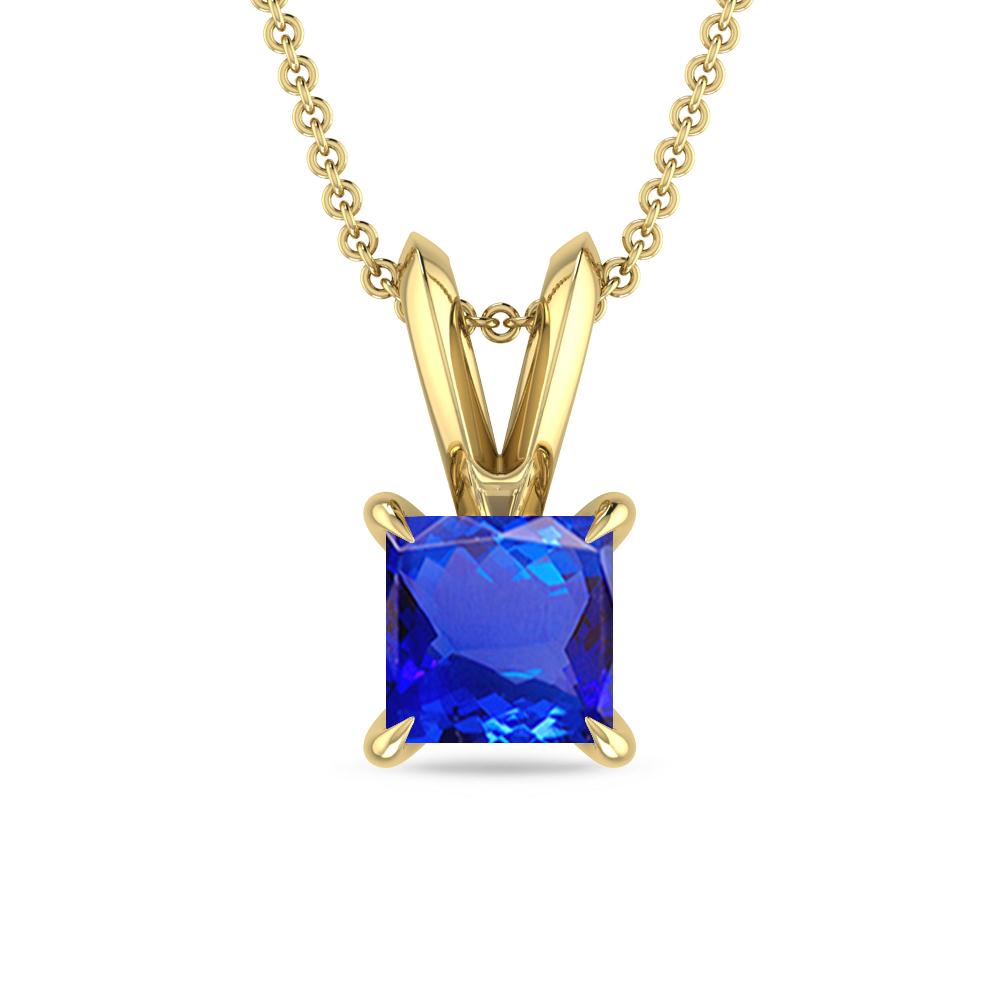 Yellow Gold - Tanzanite