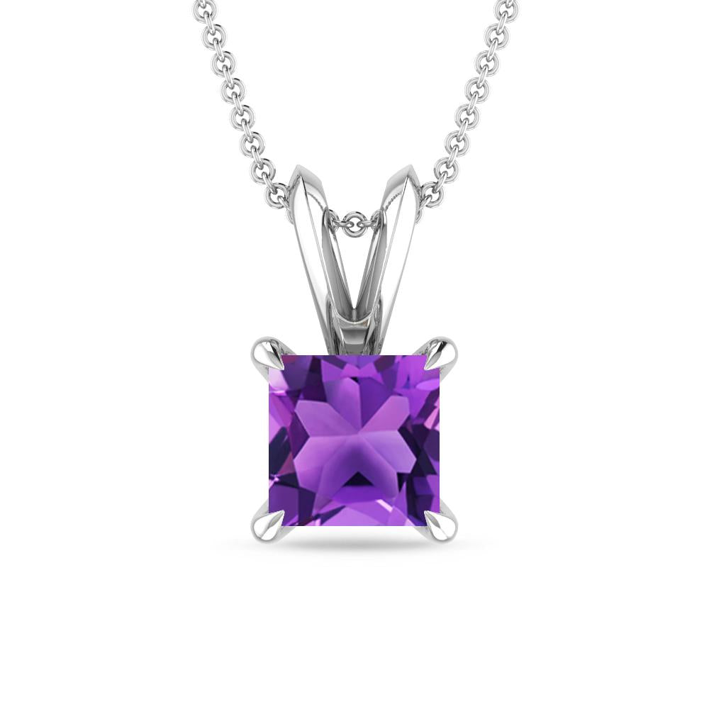 White Gold - Amethyst