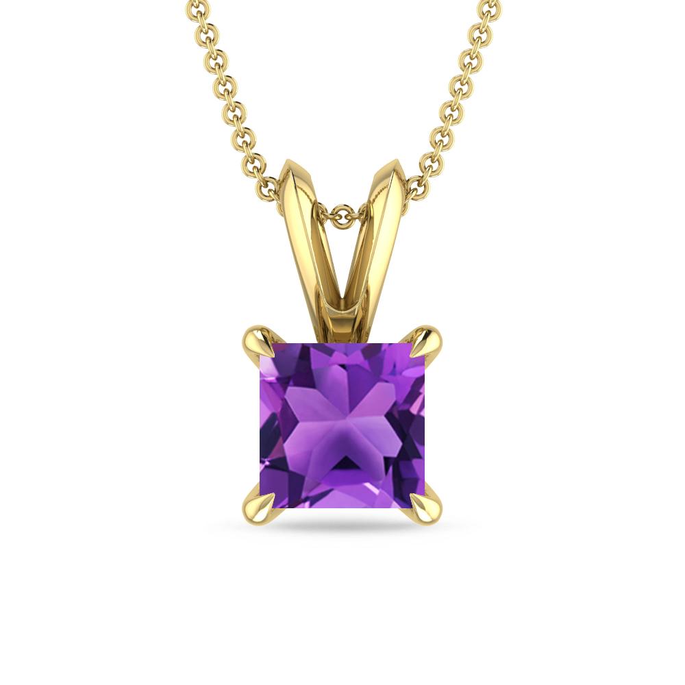 Yellow Gold - Amethyst