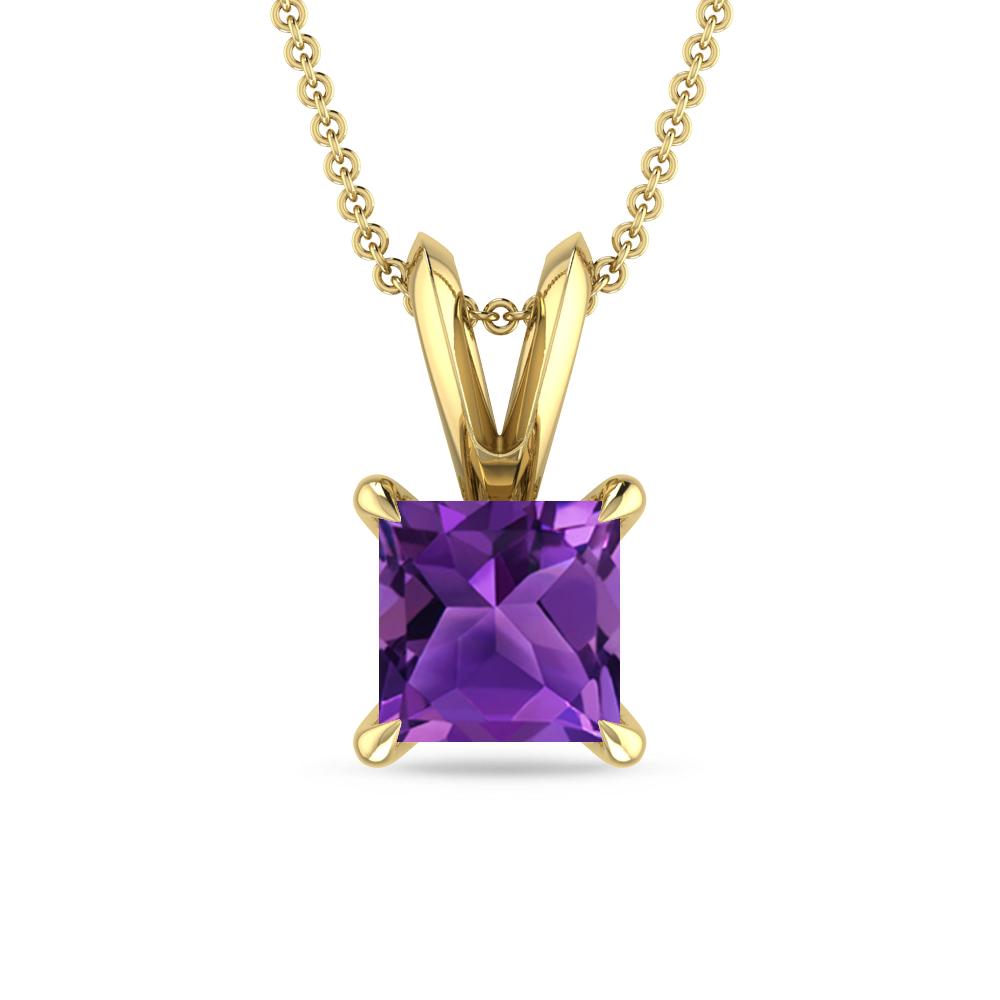 Yellow Gold - Amethyst