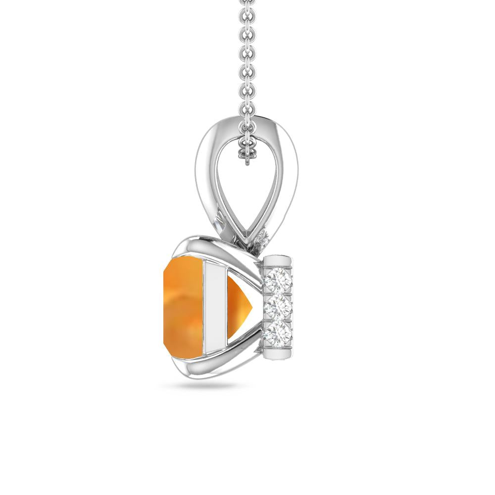 White Gold - Citrine