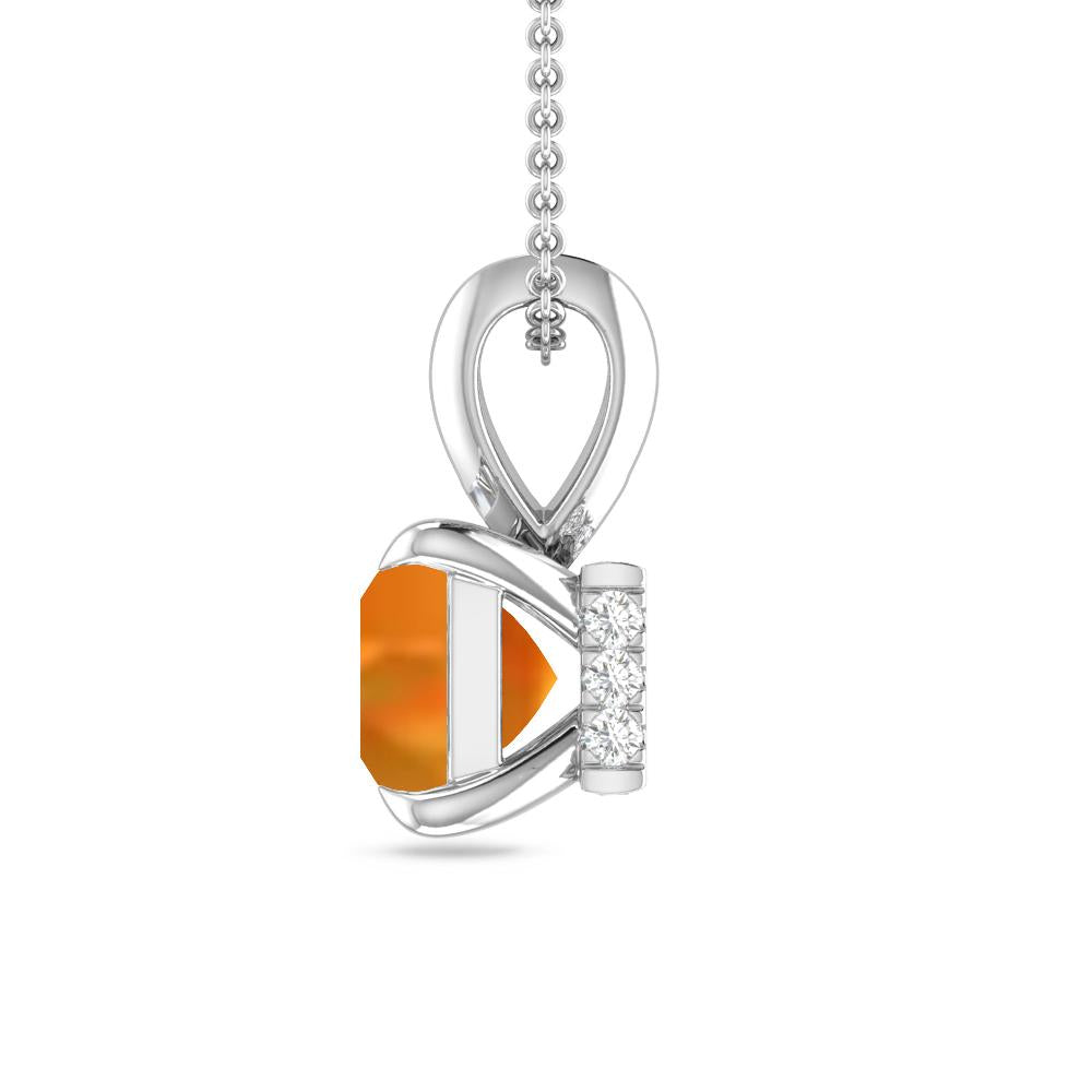 White Gold - Citrine