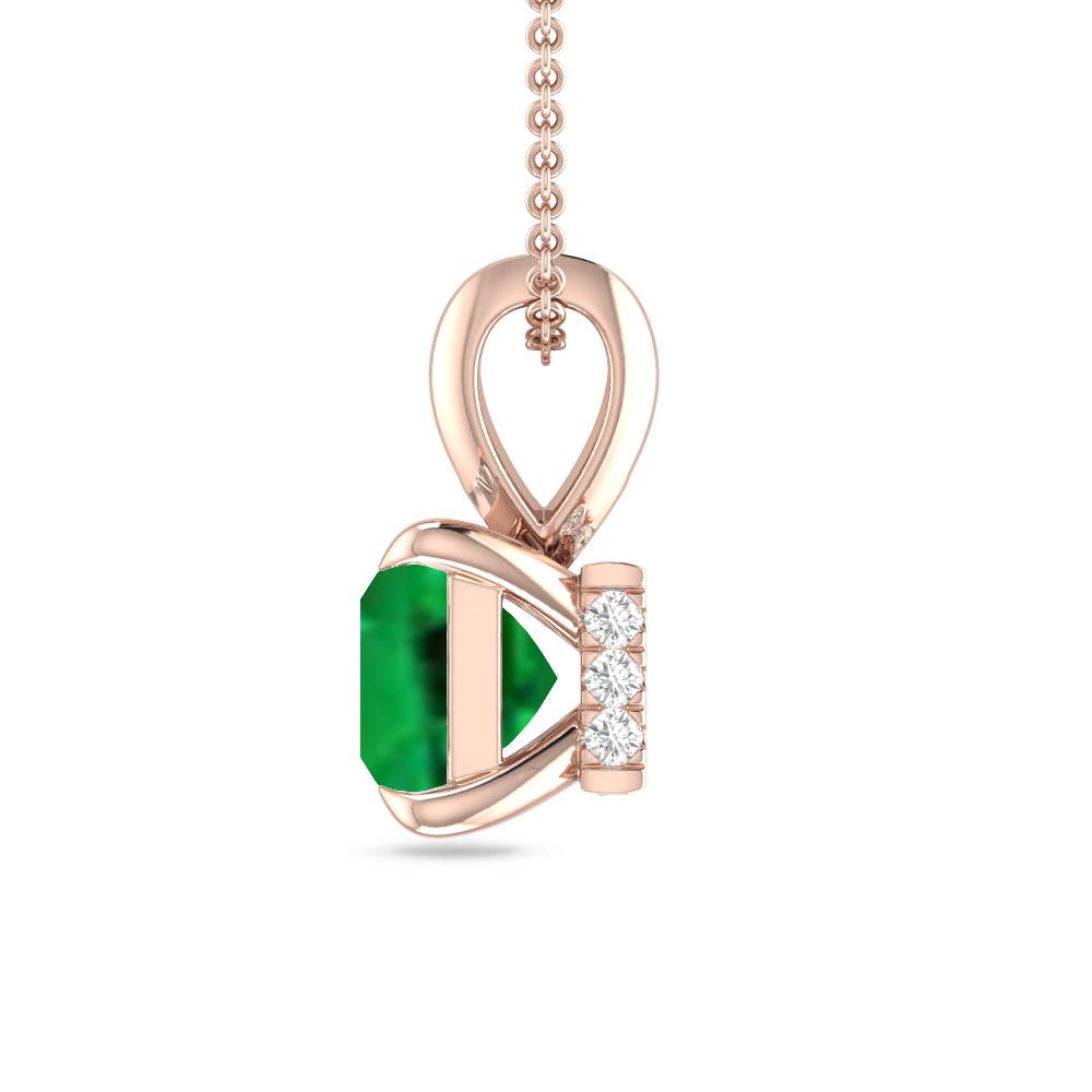 Rose Gold - Emerald