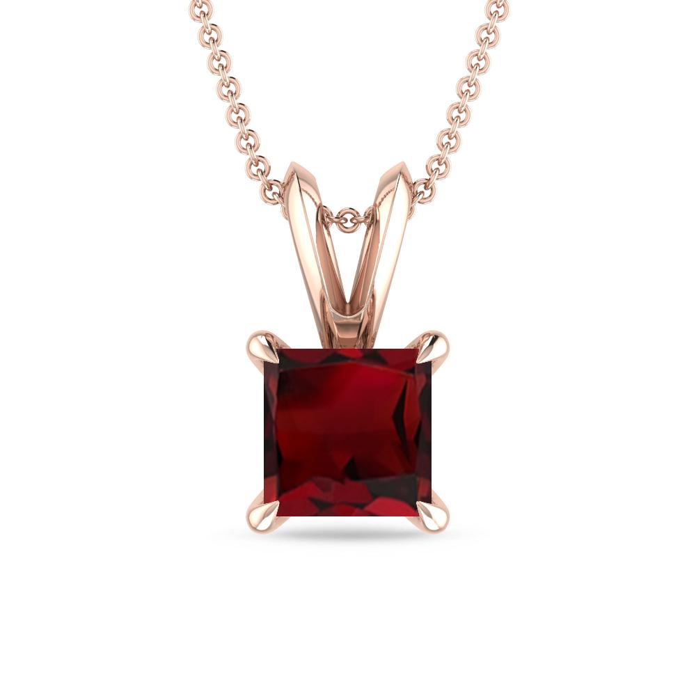 Rose Gold - Garnet