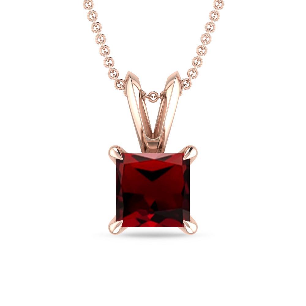 Rose Gold - Garnet