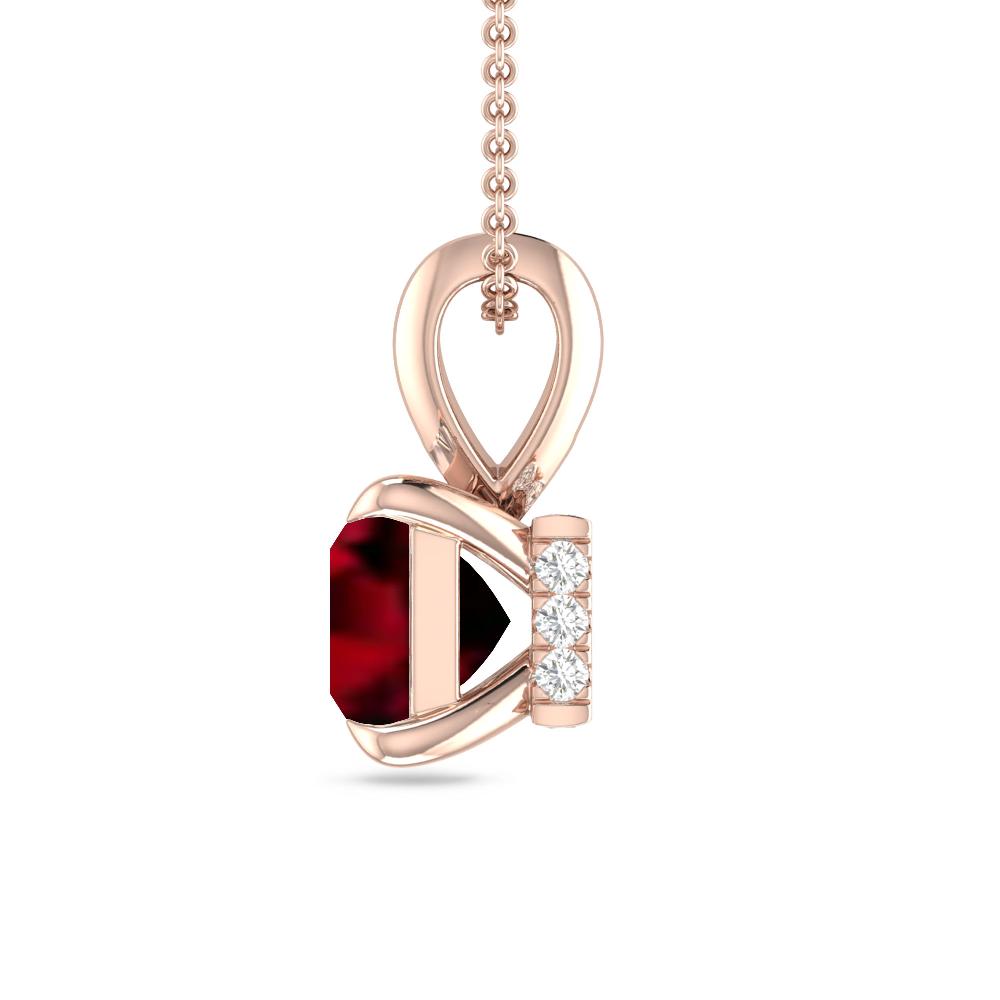 Rose Gold - Garnet