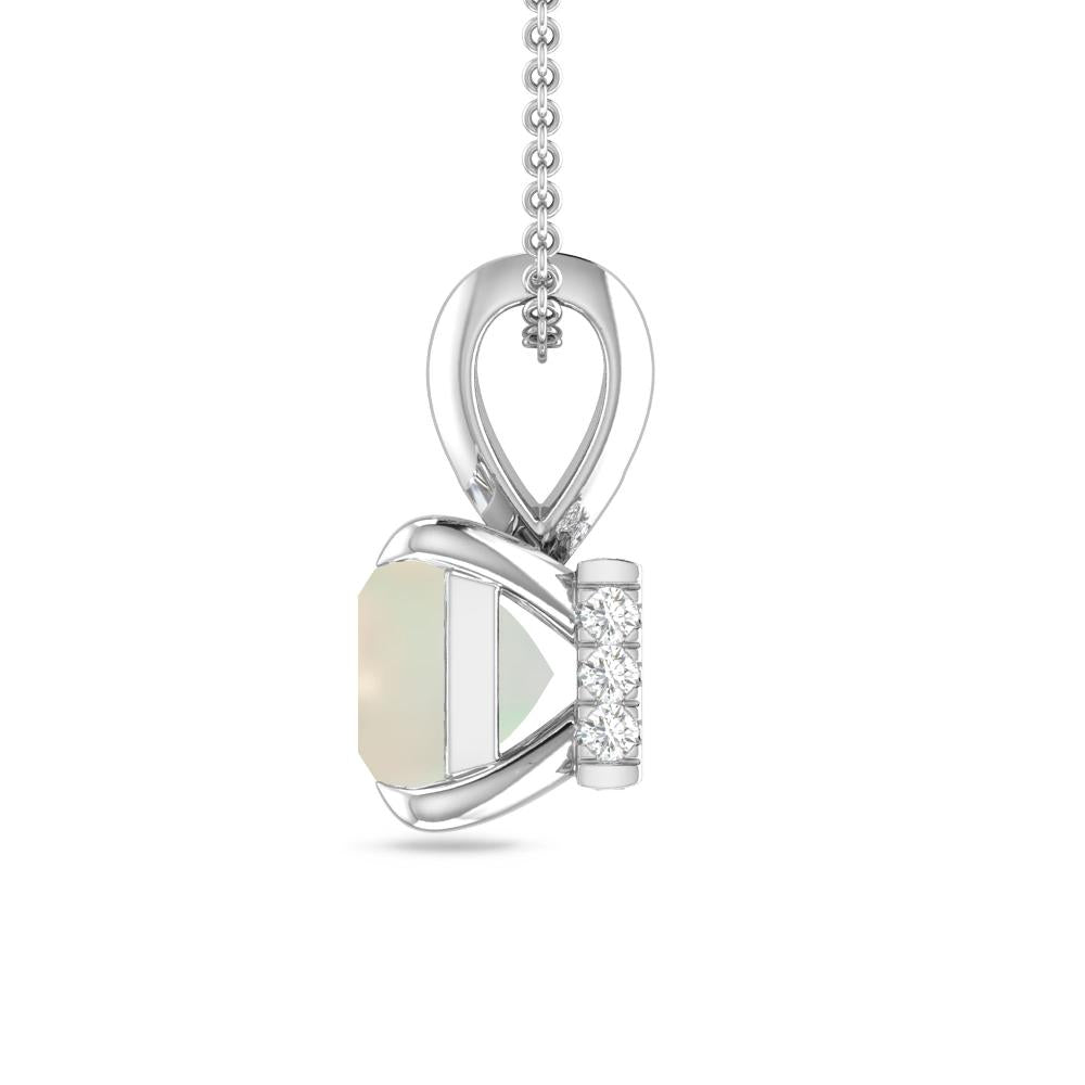 White Gold - Opal