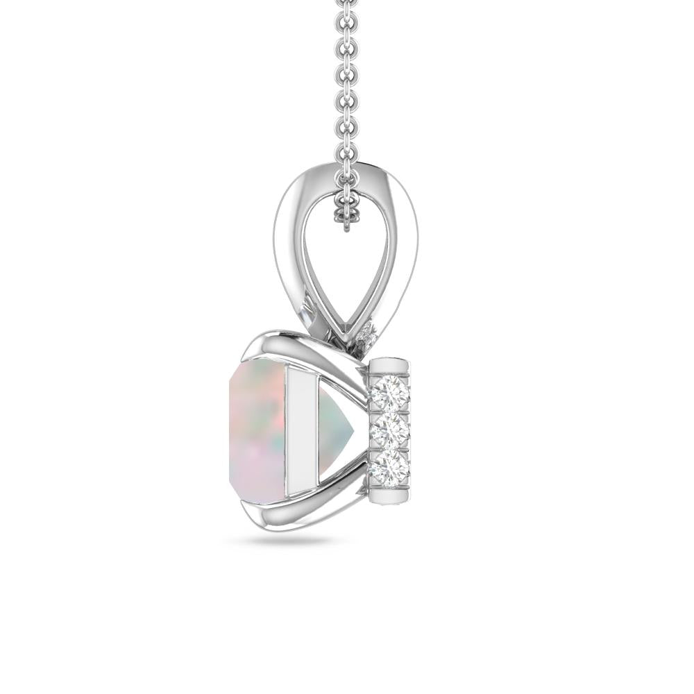 White Gold - Opal