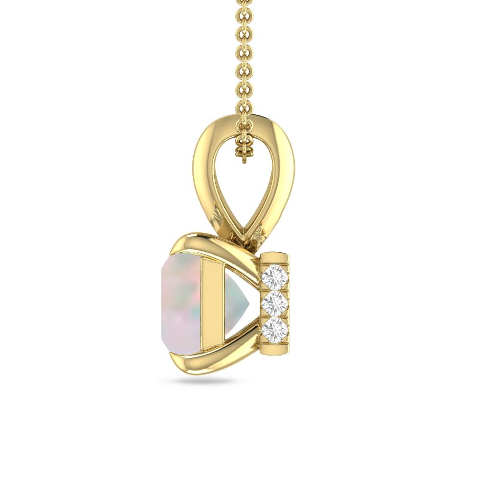 Yellow Gold - Opal