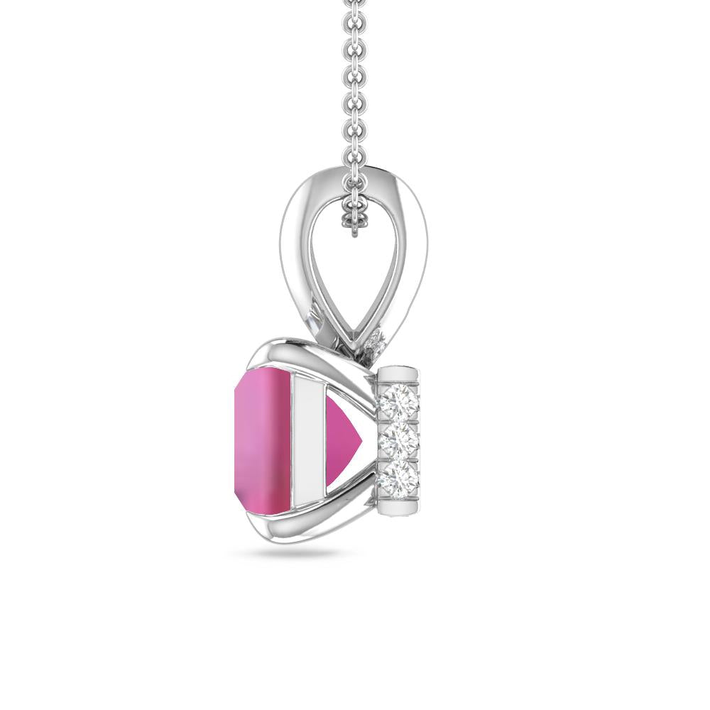 White Gold - Pink Tourmaline