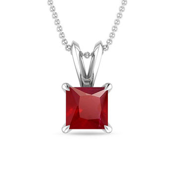 White Gold - Ruby