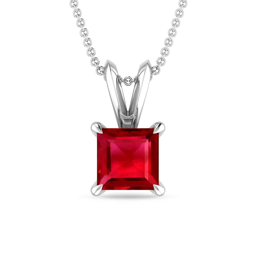 White Gold - Ruby