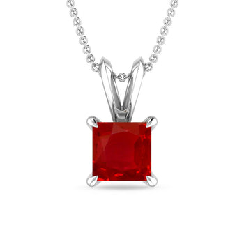 White Gold - Ruby