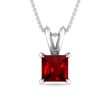 White Gold - Ruby