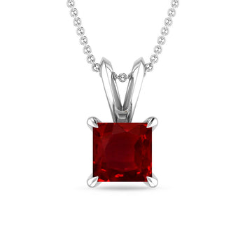 White Gold - Ruby