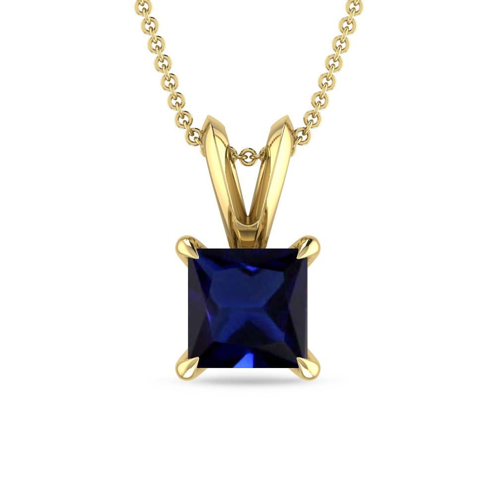 Yellow Gold - Sapphire